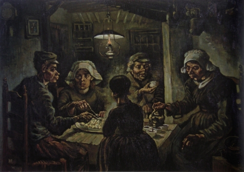 The Potato Eaters, 1885